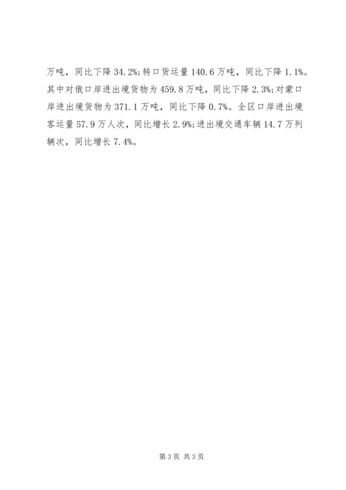 事业单位工作运行情况汇报.docx