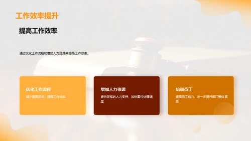 法务部门季度工作回顾