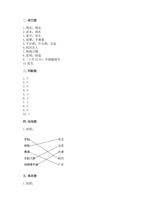 部编版小学四年级下册道德与法治《期末测试卷》【历年真题】.docx