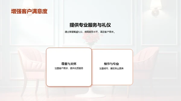餐桌礼仪与服务质量