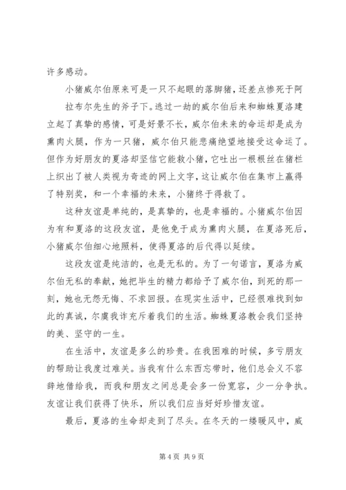 夏洛的网,读后感 (2).docx