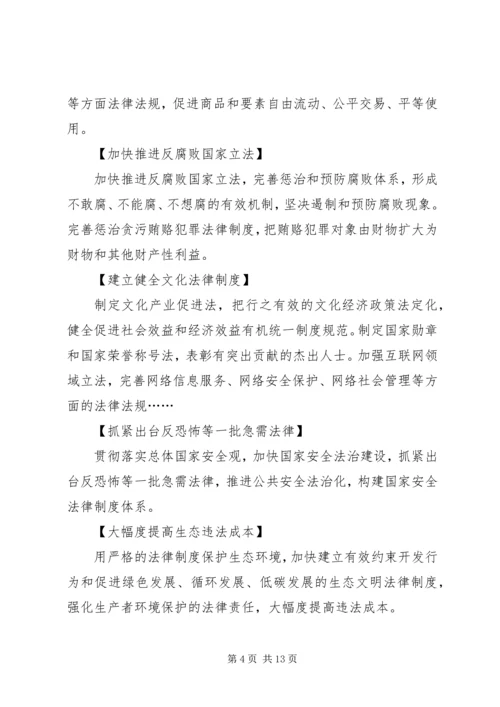 十八届四中全会精神要点 (4).docx