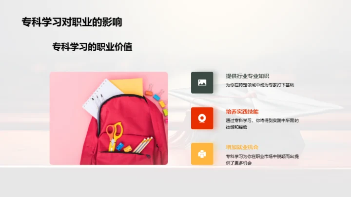 专科学习 通往未来的钥匙