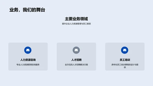 人资管理与企业成长PPT模板