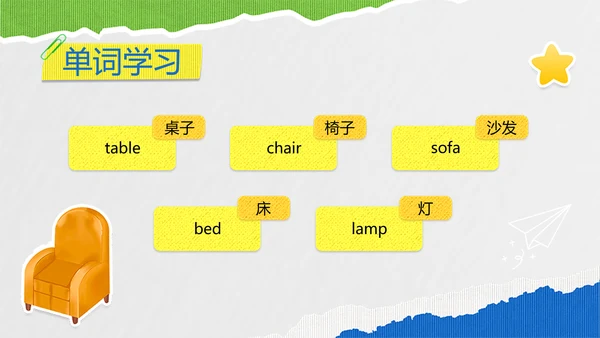 简约风小学英语教学课件PPT