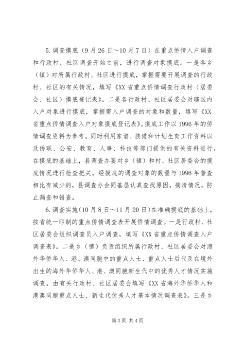 重点侨情调查实施方案 (7).docx