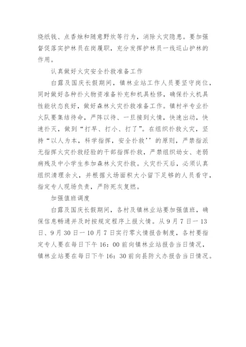 项目部森林防火应急预案.docx