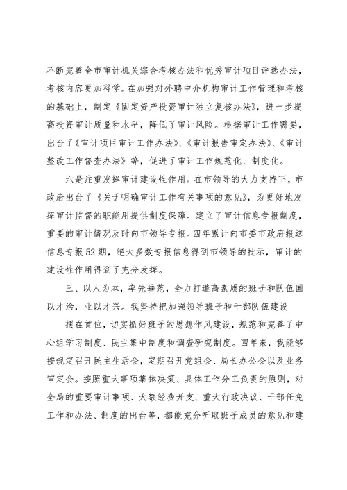 县级审计部个人工作总结(共12页)