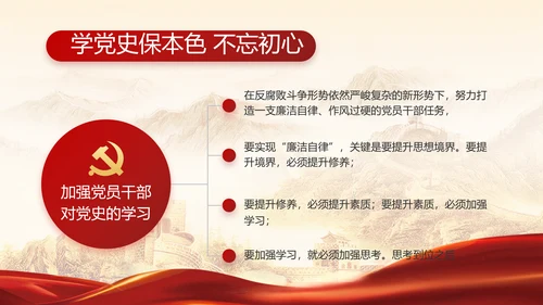 党政党支部年终工作总结汇报PPT党课