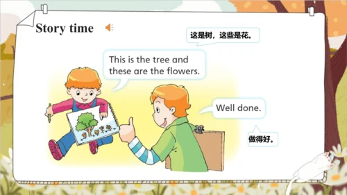 Unit 4 Drawing in the park  Story time 课件(共68张PPT)