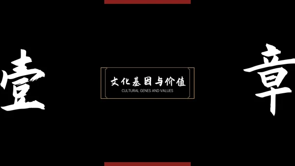 黑色中国风中国国家博物馆文化介绍PPT模版