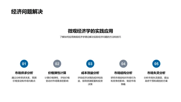 微观经济学应用PPT模板