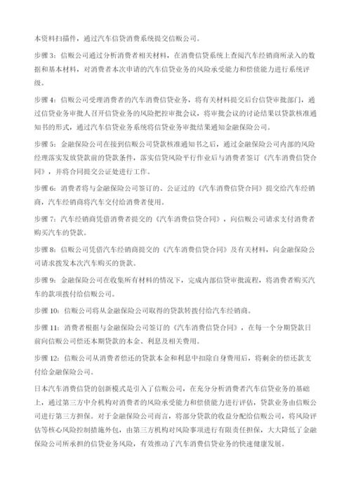 国外汽车消费信贷风险控制的比较分析及启示.docx