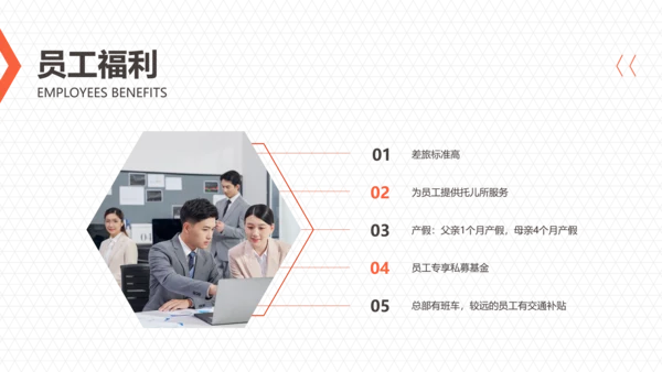 橙色简约图文汽车行业校园招聘会PPT