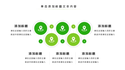 绿色环保生态文明城市PPT模板