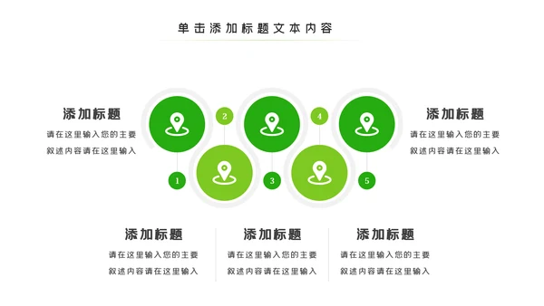 绿色环保生态文明城市PPT模板