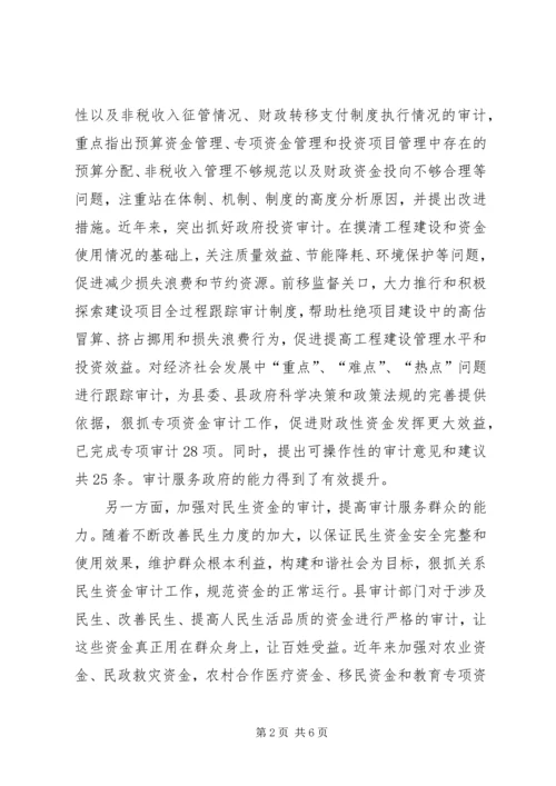 做好审计工作为经济服务.docx