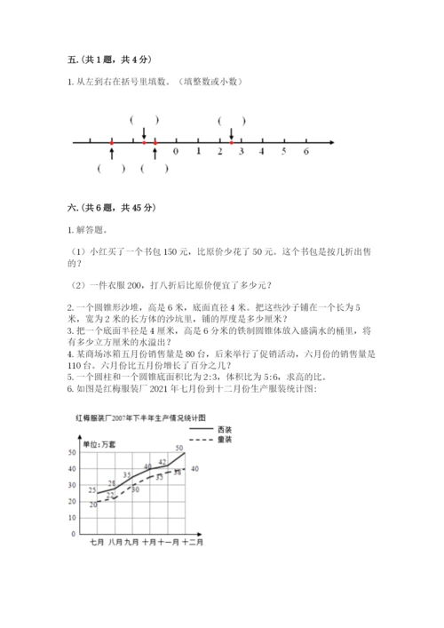 浙教版数学小升初模拟试卷含完整答案（夺冠）.docx