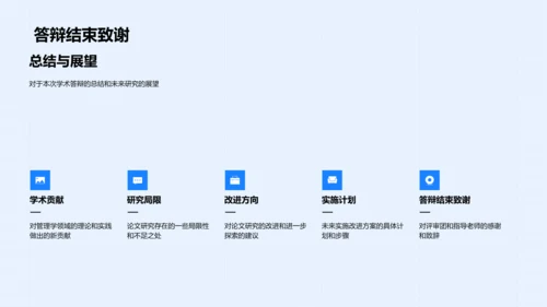 硕士开题答辩报告PPT模板