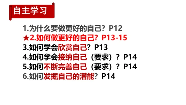 2.2 做更好的自己 课件(共21张PPT)