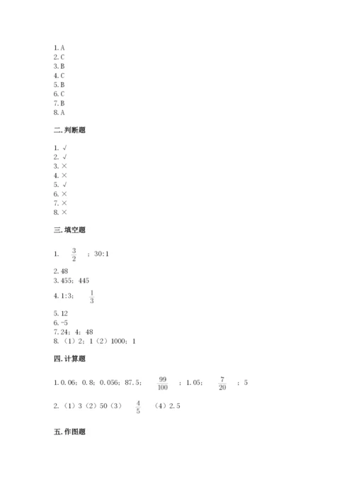 小学六年级下册数学期末卷精品（预热题）.docx