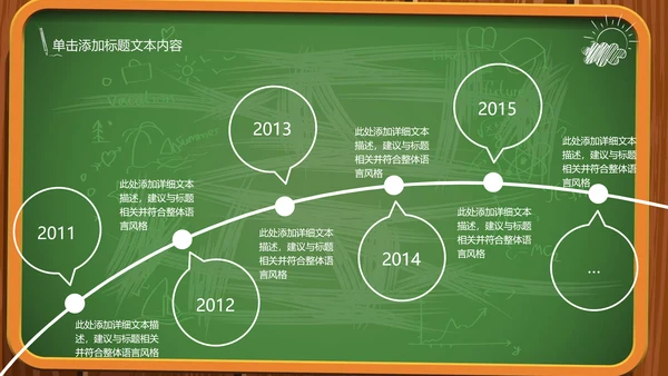 创意黑板教育培训教学设计公开课PPT模板