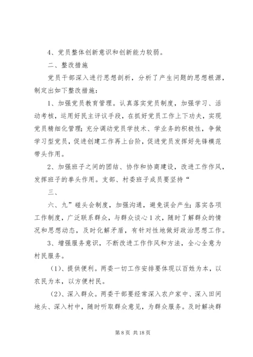 保持党的纯洁性整改提高方案.docx