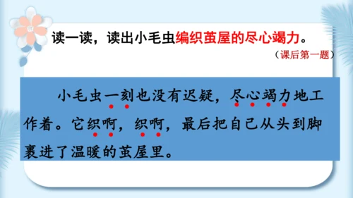 22.小毛虫（第二课时）教学课件