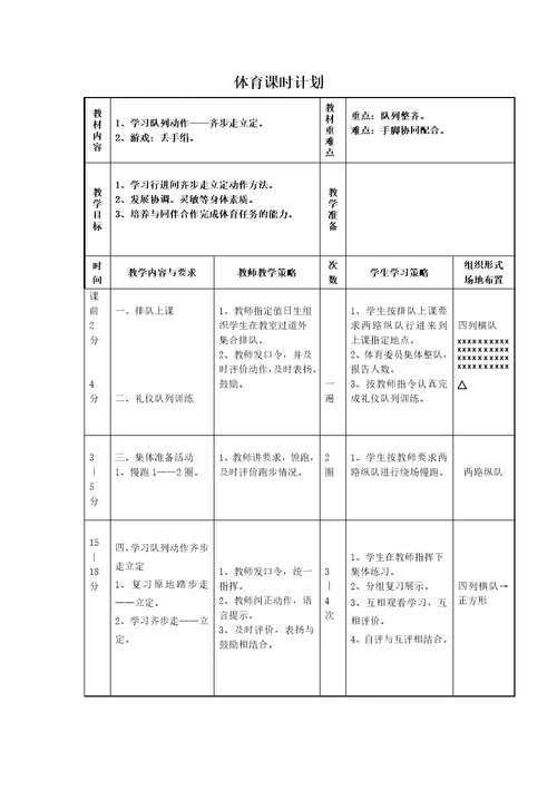 体育课时计划[21]