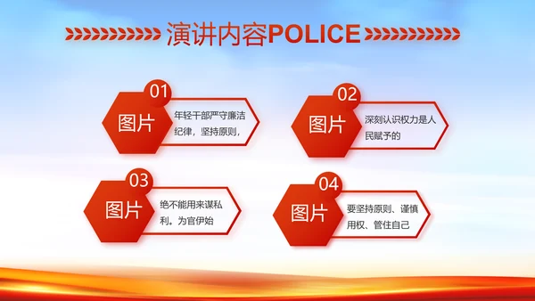 新时代辅警公安警察工作总结动态PPT