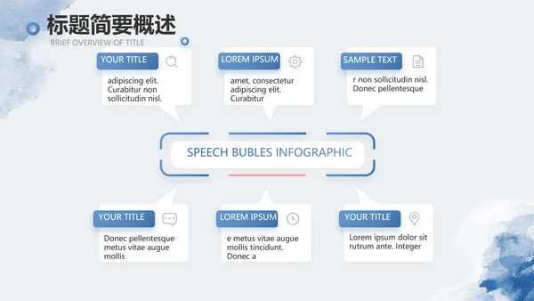 蓝色莫兰迪风格个人述职报告商务动态PPT模板