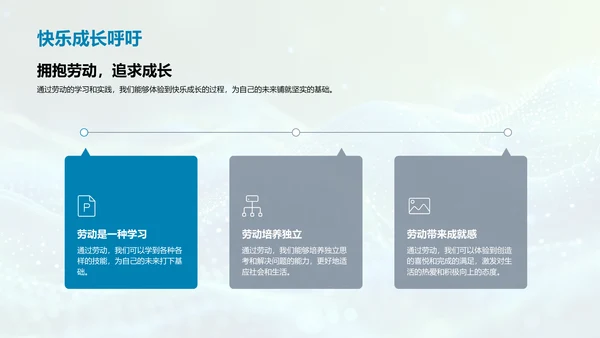 劳动技能的学习和应用