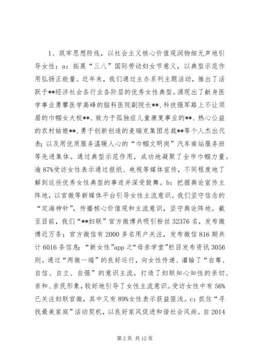 妇女思想引导工作专题调研报告 (2).docx