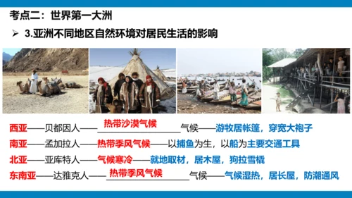 第六章 我们生活的大洲（课件38张）-2023-2024学年七年级地理下册期中复习（人教版）
