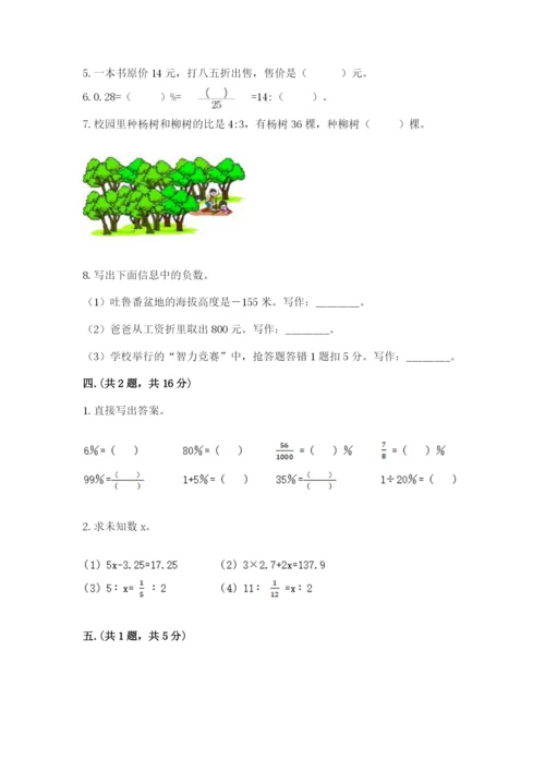 北京海淀区小升初数学试卷（名师推荐）.docx