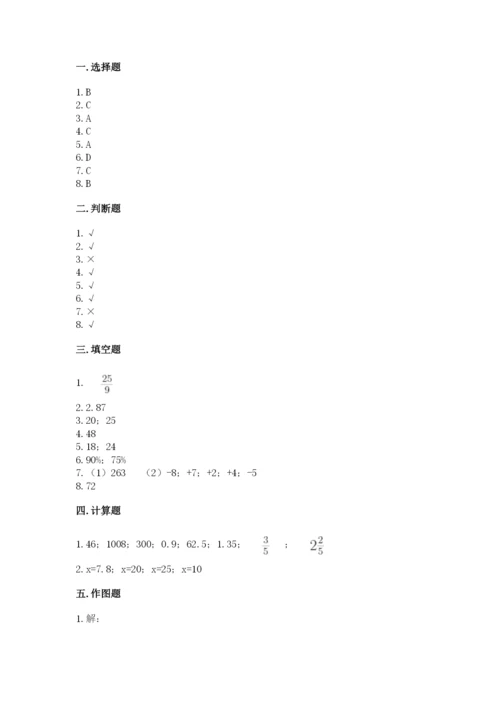 沪教版数学六年级下册期末检测试题【精品】.docx