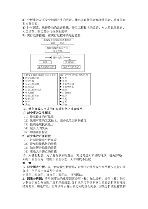 交通安全工程复习——自己总结的.docx