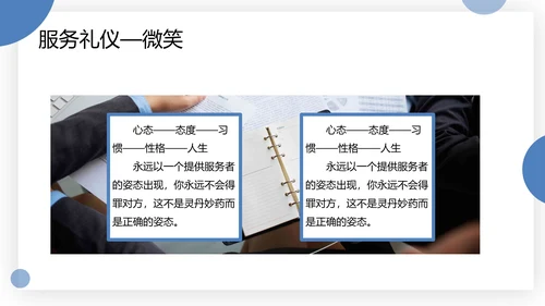物业服务礼仪及礼貌用语PPT模板
