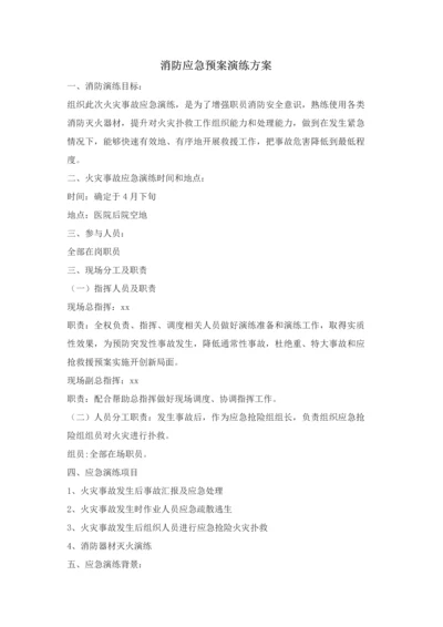 消防应急专项预案演练专项方案.docx