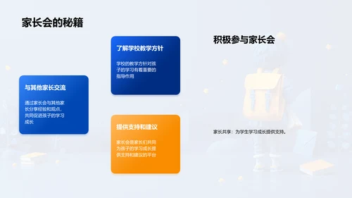 二年级学习指导PPT模板