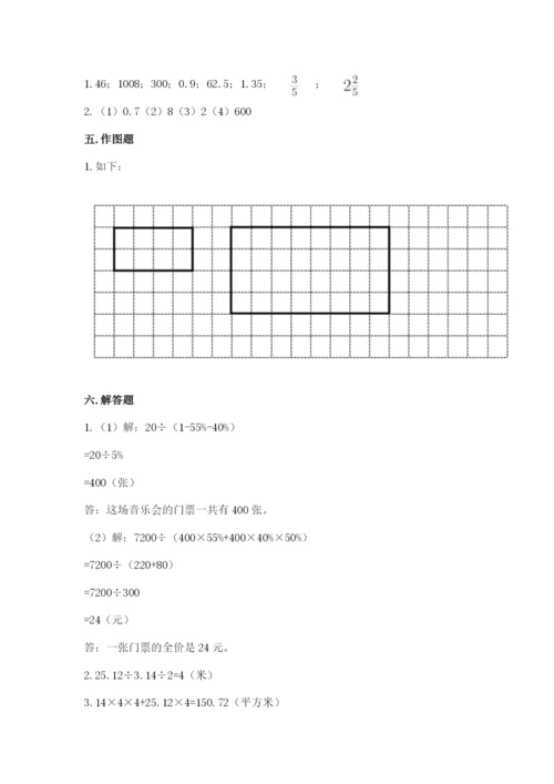 班玛县六年级下册数学期末测试卷完整.docx