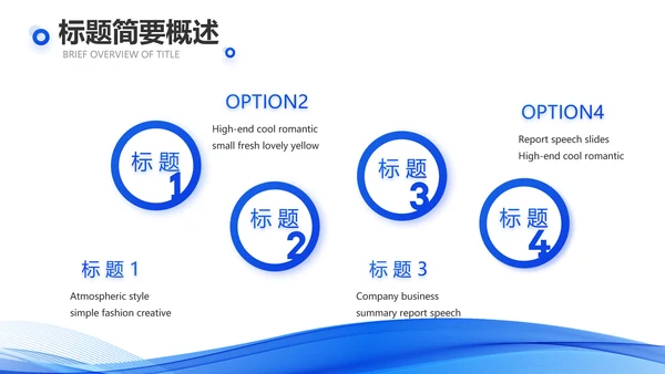 蓝色大气年终工作总结汇报动态PPT