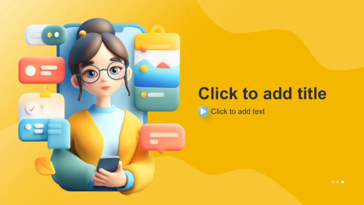 黄色卡通风教育培训PPT主题