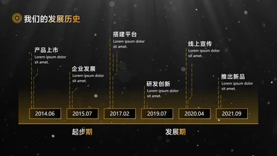 简约风并列关系递进关系6项PPT图文页