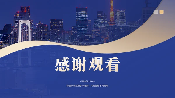 蓝色商务风企业品牌建设与社会责任展示PPT模板