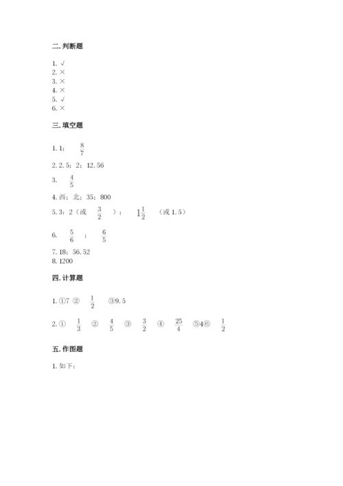 小学六年级数学上册期末考试卷精品【名师推荐】.docx