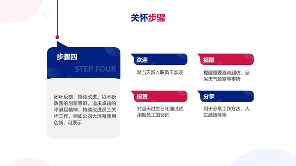 简约扁平红蓝人力资源内训教材
