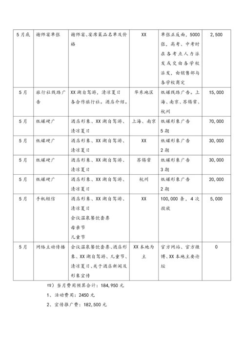 09-温泉酒店产品方案、活动方案、推广方案.docx