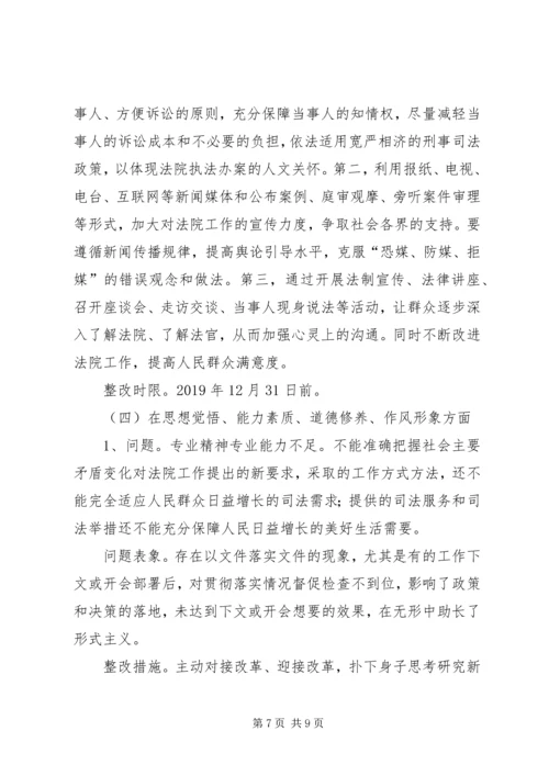 某某党员同志思想问题清单及整改措施.docx