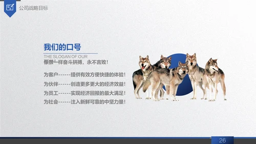商务蓝创业商业融资计划书通用PPT模板